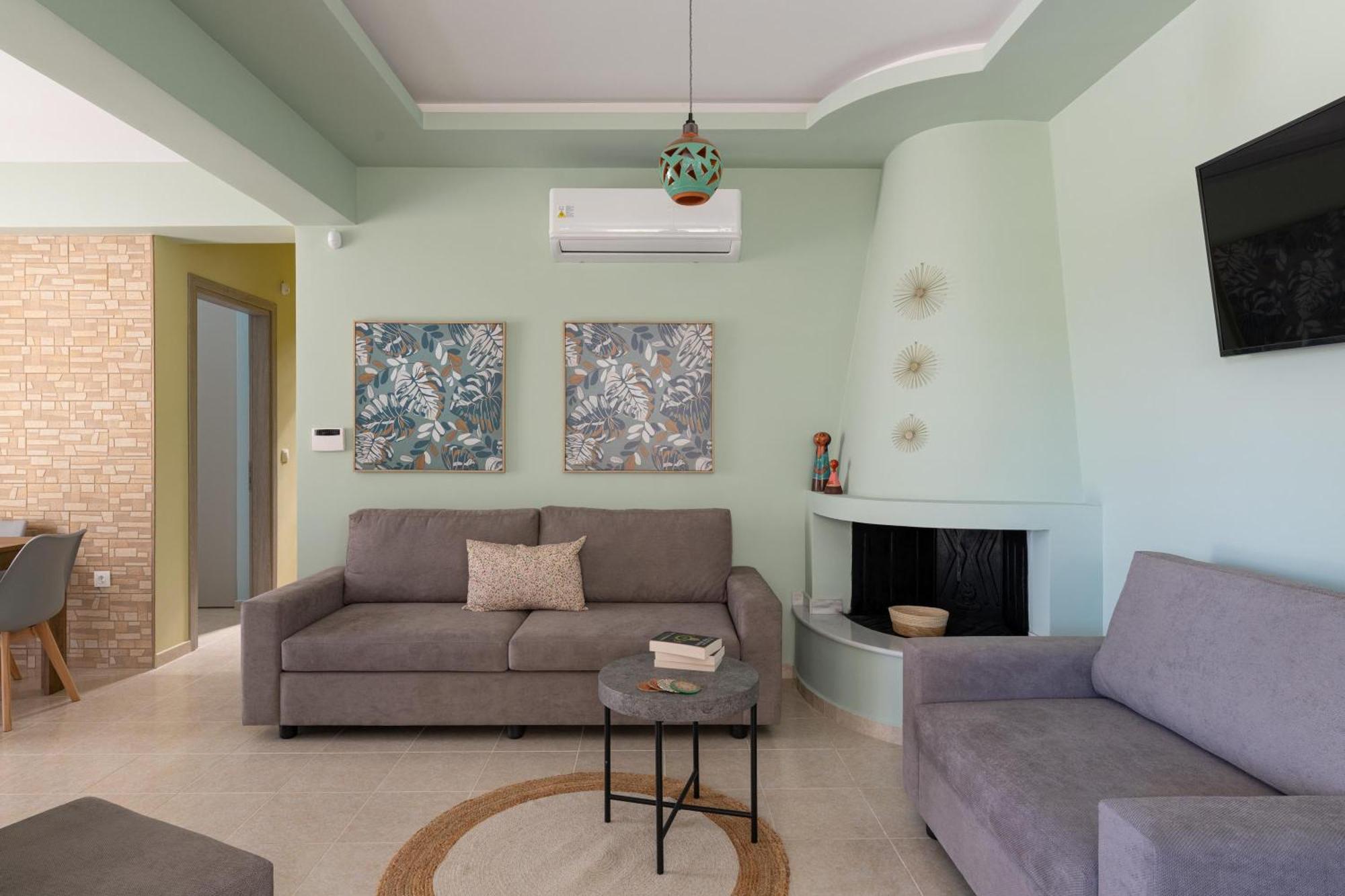 Ethria Pool Villa With Heated Jacuzzi Afandou Exterior foto